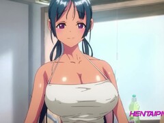 Horny Large Breasts Housewives HENTAI ANIME